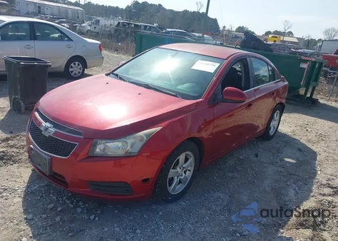 2014 Chevrolet Cruze 1Lt Auto из США, поврежденный, VIN 1G1PC5SB0E7413142